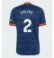 Strój piłkarski Arsenal William Saliba #2 Koszulka Wyjazdowej 2026-27 Krótki Rękaw Strój piłkarski Arsenal William Saliba #2 Koszulka Wyjazdowej 2026-27 Krótki Rękaw