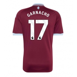 Strój piłkarski Aston Villa Alejandro Garnacho #17 Koszulka Podstawowej 2026-27 Krótki Rękaw