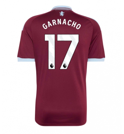 Strój piłkarski Aston Villa Alejandro Garnacho #17 Koszulka Podstawowej 2026-27 Krótki Rękaw Strój piłkarski Aston Villa Alejandro Garnacho #17 Koszulka Podstawowej 2026-27 Krótki Rękaw