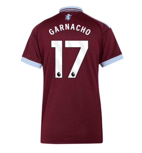 Strój piłkarski Aston Villa Alejandro Garnacho #17 Koszulka Podstawowej damskie 2026-27 Krótki Rękaw Strój piłkarski Aston Villa Alejandro Garnacho #17 Koszulka Podstawowej damskie 2026-27 Krótki Rękaw