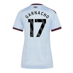 Strój piłkarski Aston Villa Alejandro Garnacho #17 Koszulka Trzeciej damskie 2026-27 Krótki Rękaw