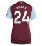 Strój piłkarski Aston Villa Amadou Onana #24 Koszulka Podstawowej damskie 2024-25 Krótki Rękaw