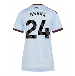 Strój piłkarski Aston Villa Amadou Onana #24 Koszulka Trzeciej damskie 2026-27 Krótki Rękaw