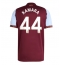 Strój piłkarski Aston Villa Boubacar Kamara #44 Koszulka Podstawowej 2025-26 Krótki Rękaw Strój piłkarski Aston Villa Boubacar Kamara #44 Koszulka Podstawowej 2025-26 Krótki Rękaw