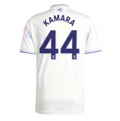 Strój piłkarski Aston Villa Boubacar Kamara #44 Koszulka Trzeciej 2025-26 Krótki Rękaw