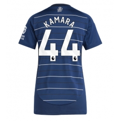 Strój piłkarski Aston Villa Boubacar Kamara #44 Koszulka Trzeciej damskie 2024-25 Krótki Rękaw