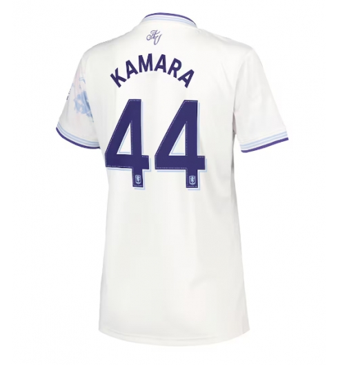 Strój piłkarski Aston Villa Boubacar Kamara #44 Koszulka Trzeciej damskie 2025-26 Krótki Rękaw Strój piłkarski Aston Villa Boubacar Kamara #44 Koszulka Trzeciej damskie 2025-26 Krótki Rękaw
