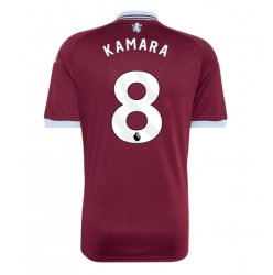 Strój piłkarski Aston Villa Boubacar Kamara #8 Koszulka Podstawowej 2026-27 Krótki Rękaw