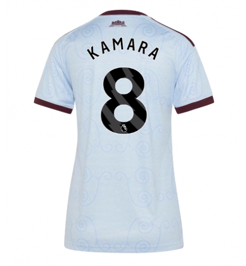 Strój piłkarski Aston Villa Boubacar Kamara #8 Koszulka Trzeciej damskie 2026-27 Krótki Rękaw Strój piłkarski Aston Villa Boubacar Kamara #8 Koszulka Trzeciej damskie 2026-27 Krótki Rękaw