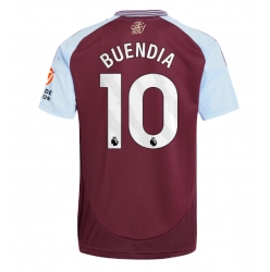 Strój piłkarski Aston Villa Emiliano Buendia #10 Koszulka Podstawowej 2024-25 Krótki Rękaw