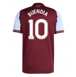 Strój piłkarski Aston Villa Emiliano Buendia #10 Koszulka Podstawowej 2025-26 Krótki Rękaw