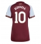 Strój piłkarski Aston Villa Emiliano Buendia #10 Koszulka Podstawowej damskie 2025-26 Krótki Rękaw