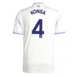 Strój piłkarski Aston Villa Ezri Konsa #4 Koszulka Trzeciej 2025-26 Krótki Rękaw