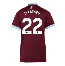Strój piłkarski Aston Villa Ian Maatsen #22 Koszulka Podstawowej damskie 2026-27 Krótki Rękaw