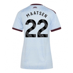 Strój piłkarski Aston Villa Ian Maatsen #22 Koszulka Trzeciej damskie 2026-27 Krótki Rękaw