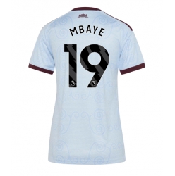 Strój piłkarski Aston Villa Ibrahim Mbaye #19 Koszulka Trzeciej damskie 2026-27 Krótki Rękaw