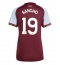 Strój piłkarski Aston Villa Jadon Sancho #19 Koszulka Podstawowej damskie 2025-26 Krótki Rękaw