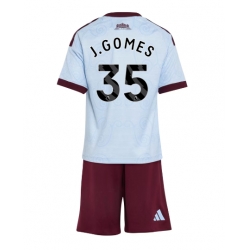 Strój piłkarski Aston Villa Joao Gomes #35 Koszulka Trzeciej dziecięce 2026-27 Krótki Rękaw (+ Krótkie spodenki)