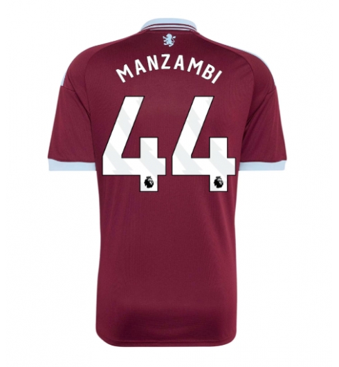 Strój piłkarski Aston Villa Johan Manzambi #44 Koszulka Podstawowej 2026-27 Krótki Rękaw Strój piłkarski Aston Villa Johan Manzambi #44 Koszulka Podstawowej 2026-27 Krótki Rękaw