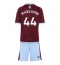 Strój piłkarski Aston Villa Johan Manzambi #44 Koszulka Podstawowej dziecięce 2026-27 Krótki Rękaw (+ Krótkie spodenki)