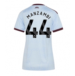 Strój piłkarski Aston Villa Johan Manzambi #44 Koszulka Trzeciej damskie 2026-27 Krótki Rękaw