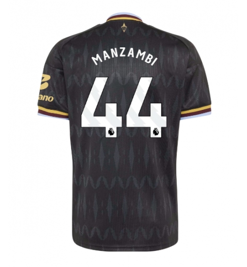Strój piłkarski Aston Villa Johan Manzambi #44 Koszulka Wyjazdowej 2026-27 Krótki Rękaw Strój piłkarski Aston Villa Johan Manzambi #44 Koszulka Wyjazdowej 2026-27 Krótki Rękaw