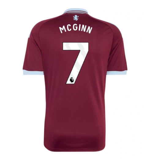 Strój piłkarski Aston Villa John McGinn #7 Koszulka Podstawowej 2026-27 Krótki Rękaw Strój piłkarski Aston Villa John McGinn #7 Koszulka Podstawowej 2026-27 Krótki Rękaw