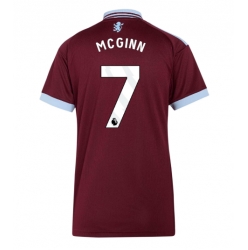 Strój piłkarski Aston Villa John McGinn #7 Koszulka Podstawowej damskie 2026-27 Krótki Rękaw