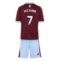 Strój piłkarski Aston Villa John McGinn #7 Koszulka Podstawowej dziecięce 2026-27 Krótki Rękaw (+ Krótkie spodenki)