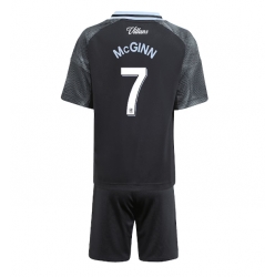 Strój piłkarski Aston Villa John McGinn #7 Koszulka Wyjazdowej dziecięce 2025-26 Krótki Rękaw (+ Krótkie spodenki)