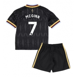 Strój piłkarski Aston Villa John McGinn #7 Koszulka Wyjazdowej dziecięce 2026-27 Krótki Rękaw (+ Krótkie spodenki)