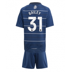 Strój piłkarski Aston Villa Leon Bailey #31 Koszulka Trzeciej dziecięce 2024-25 Krótki Rękaw (+ Krótkie spodenki)