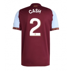 Strój piłkarski Aston Villa Matty Cash #2 Koszulka Podstawowej 2025-26 Krótki Rękaw