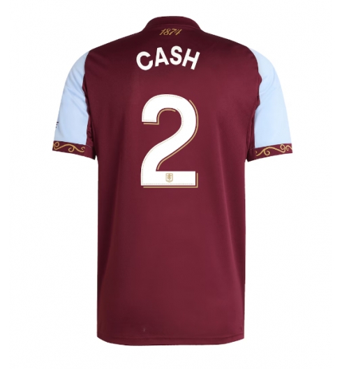 Strój piłkarski Aston Villa Matty Cash #2 Koszulka Podstawowej 2025-26 Krótki Rękaw Strój piłkarski Aston Villa Matty Cash #2 Koszulka Podstawowej 2025-26 Krótki Rękaw