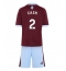 Strój piłkarski Aston Villa Matty Cash #2 Koszulka Podstawowej dziecięce 2026-27 Krótki Rękaw (+ Krótkie spodenki)