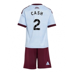 Strój piłkarski Aston Villa Matty Cash #2 Koszulka Trzeciej dziecięce 2026-27 Krótki Rękaw (+ Krótkie spodenki)