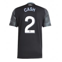 Strój piłkarski Aston Villa Matty Cash #2 Koszulka Wyjazdowej 2025-26 Krótki Rękaw