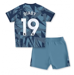 Strój piłkarski Aston Villa Moussa Diaby #19 Koszulka Trzeciej dziecięce 2023-24 Krótki Rękaw (+ Krótkie spodenki)