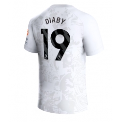 Strój piłkarski Aston Villa Moussa Diaby #19 Koszulka Wyjazdowej 2023-24 Krótki Rękaw