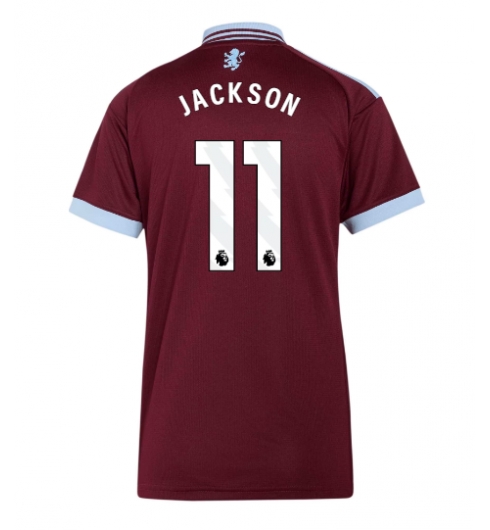 Strój piłkarski Aston Villa Nicolas Jackson #11 Koszulka Podstawowej damskie 2026-27 Krótki Rękaw Strój piłkarski Aston Villa Nicolas Jackson #11 Koszulka Podstawowej damskie 2026-27 Krótki Rękaw