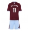 Strój piłkarski Aston Villa Nicolas Jackson #11 Koszulka Podstawowej dziecięce 2026-27 Krótki Rękaw (+ Krótkie spodenki)
