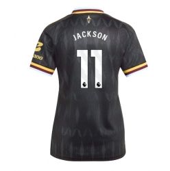 Strój piłkarski Aston Villa Nicolas Jackson #11 Koszulka Wyjazdowej damskie 2026-27 Krótki Rękaw