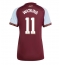 Strój piłkarski Aston Villa Ollie Watkins #11 Koszulka Podstawowej damskie 2025-26 Krótki Rękaw