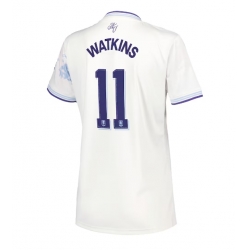 Strój piłkarski Aston Villa Ollie Watkins #11 Koszulka Trzeciej damskie 2025-26 Krótki Rękaw