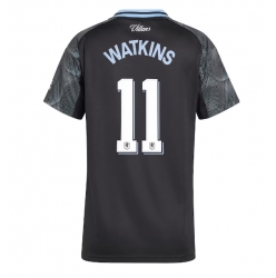 Strój piłkarski Aston Villa Ollie Watkins #11 Koszulka Wyjazdowej damskie 2025-26 Krótki Rękaw