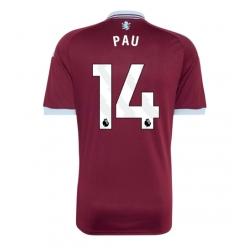 Strój piłkarski Aston Villa Pau Torres #14 Koszulka Podstawowej 2026-27 Krótki Rękaw