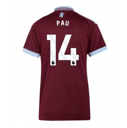 Strój piłkarski Aston Villa Pau Torres #14 Koszulka Podstawowej damskie 2026-27 Krótki Rękaw