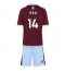 Strój piłkarski Aston Villa Pau Torres #14 Koszulka Podstawowej dziecięce 2026-27 Krótki Rękaw (+ Krótkie spodenki)
