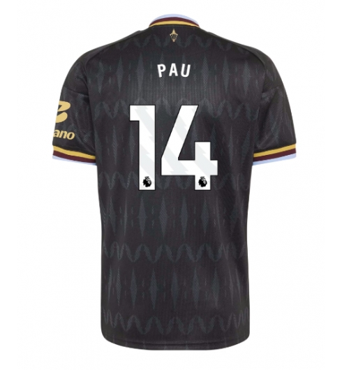 Strój piłkarski Aston Villa Pau Torres #14 Koszulka Wyjazdowej 2026-27 Krótki Rękaw Strój piłkarski Aston Villa Pau Torres #14 Koszulka Wyjazdowej 2026-27 Krótki Rękaw
