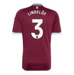 Strój piłkarski Aston Villa Victor Lindelof #3 Koszulka Podstawowej 2026-27 Krótki Rękaw
